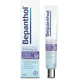 Bepanthol Intensive 24h-Feuchtigkeitspflege und Wiederaufbau Tagescreme mit Panthenol 50ml
