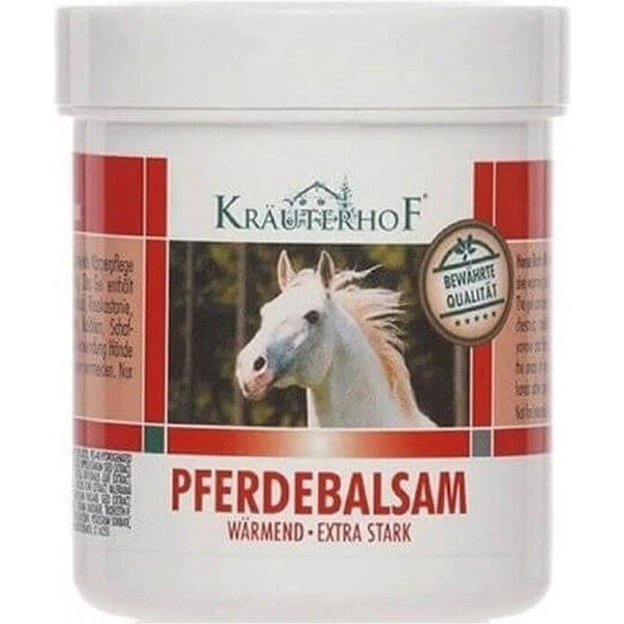 Krauterhof Paardenbalsem Extra Sterk Verwarmende Massage Thermaal zalf 250ml