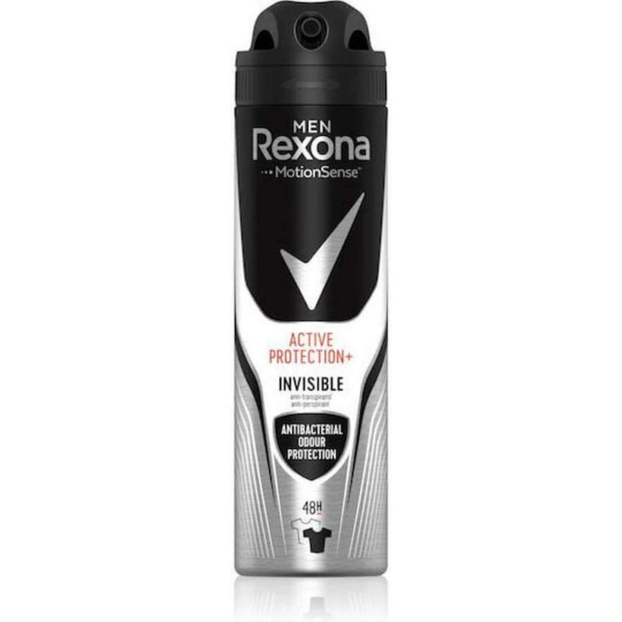 Rexona Men Motion Sense Active Protection+ Invisible 48h Desodorante Antitranspirante 48h Desodorante Spray 150ml