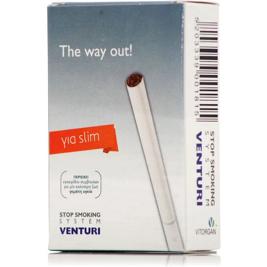 Pharmalead Venturi Stop Rauchen System für schlanke Raucherentwöhnung Zigaretten 4pcs