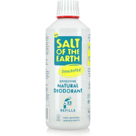 Sel de la Terre Déodorant naturel non parfumé Déodorant naturel sans aluminium 500ml