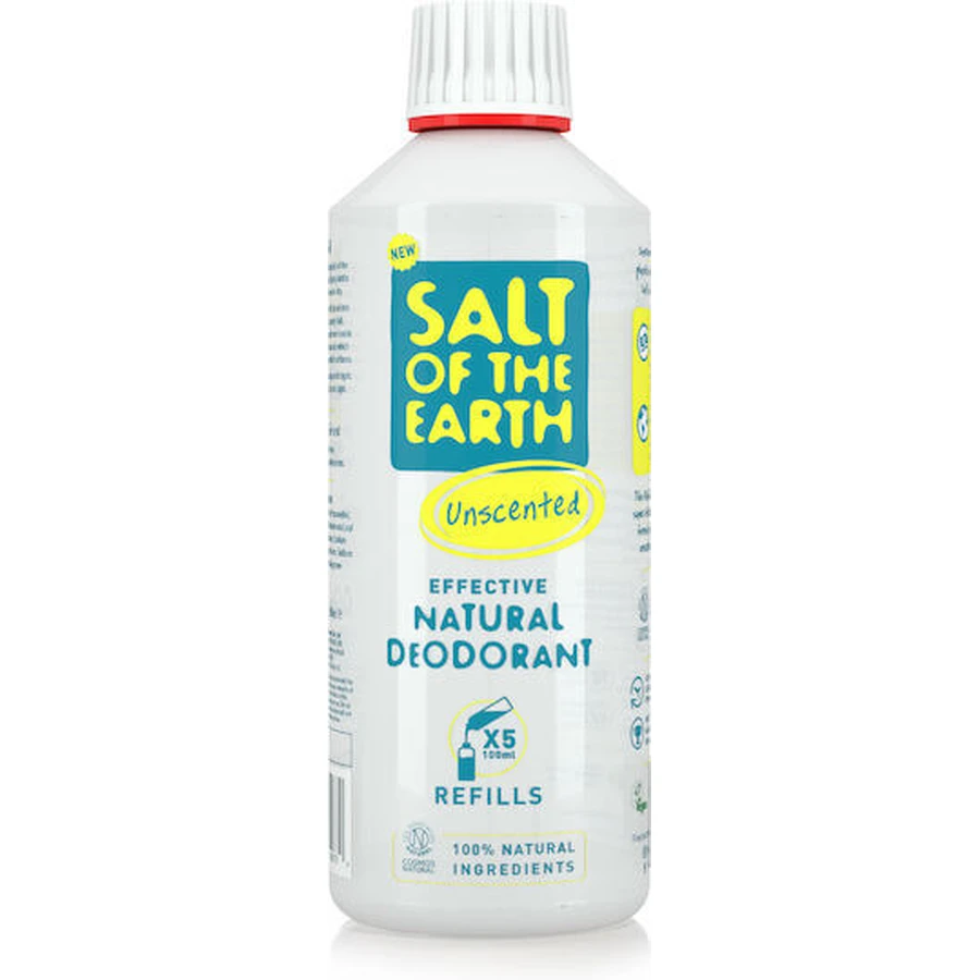 Sel de la Terre Déodorant naturel non parfumé Déodorant naturel sans aluminium 500ml