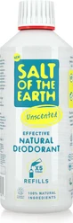 Salt of the Earth Unscented Natural Deodorant Refill Aluminum Free 500ml