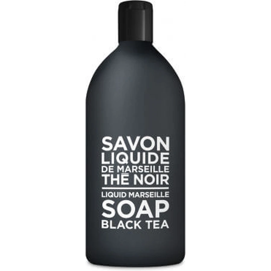 Jabón líquido blanco y negro recargable Marsilia Té Negro Té Negro 1000ml Compagnie De Provence