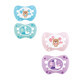 Miss Teeth pacifier no. 0, 2 pieces, Nip