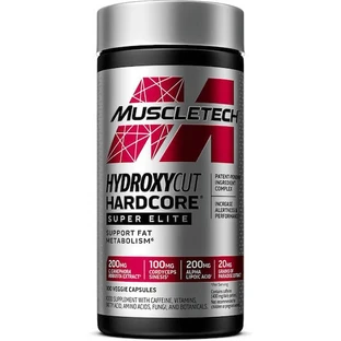 MuscleTech Hydroxycut Hardcore Super Elite 100 gélules végétales