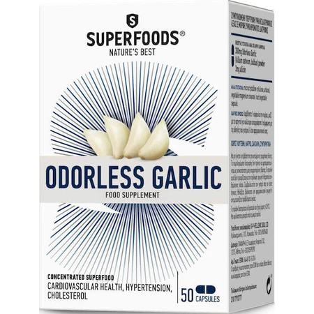 Superfoods Geurloze Knoflook 50 softgels