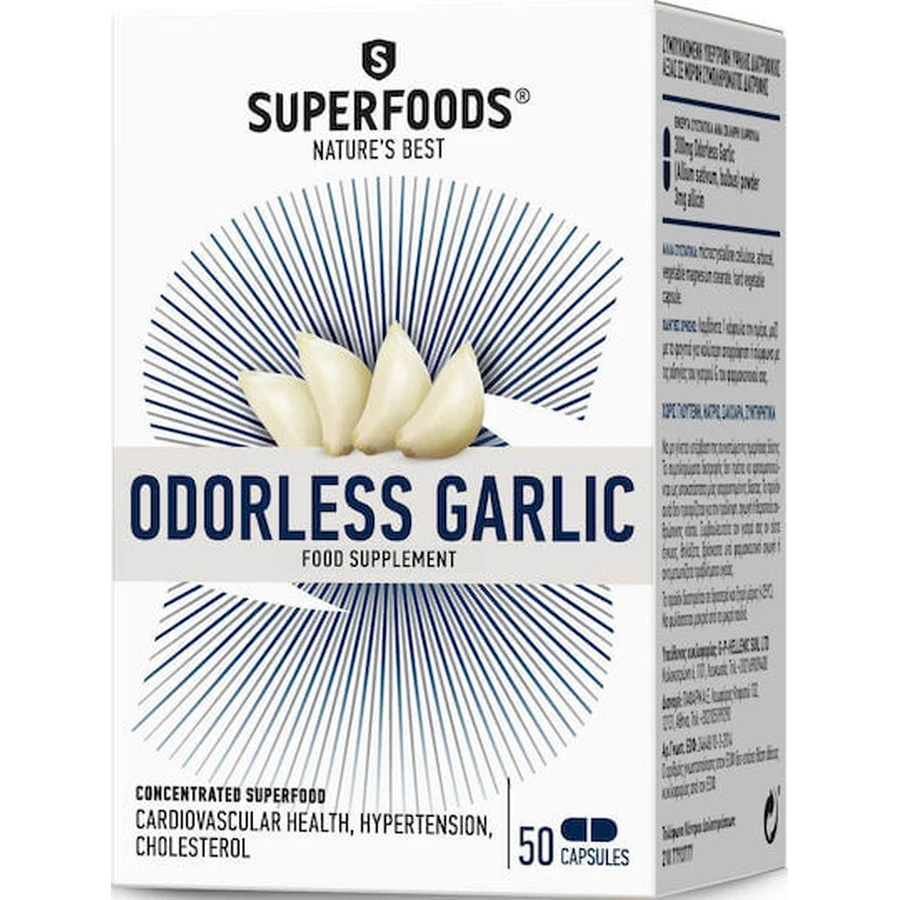 Superfoods Geurloze Knoflook 50 softgels
