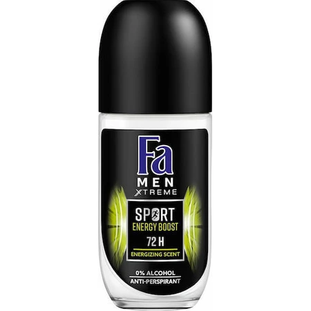 Fa Men Sport Desodorante Energy Boost 72h Roll-On 50ml