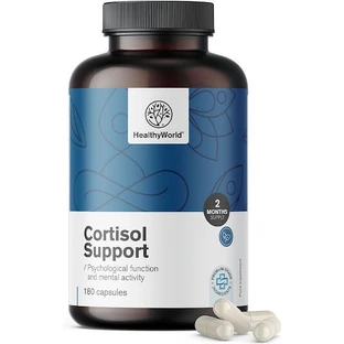 Healthy World Cortisol Support Anxiety Supplement 180 caps