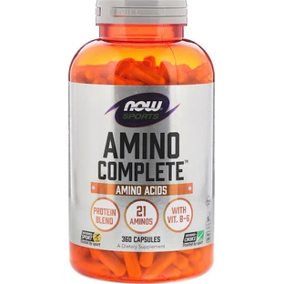 Now Foods Amino Complete 360 Capsules Niet-gearomatiseerd