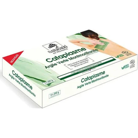 Naturado Poultice d'argile verte 4x200g 16248