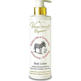 Venus Secrets Donkey Milk & Pomegranate Moisturizing Body Lotion with Donkey Milk for dry/very dry skin 280ml