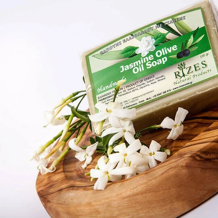 Rizes Kreta Kreta Jasmin Olive Seife Bar für 100gr