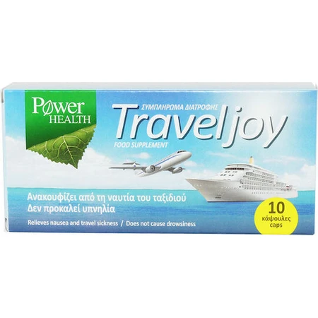 Power Health Travel Joy tegen misselijkheid 10 tabletten