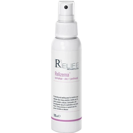 Menarini Relife Relife Relizema Spray & Go Zinc & Pantenol Spray Curativo 100ml