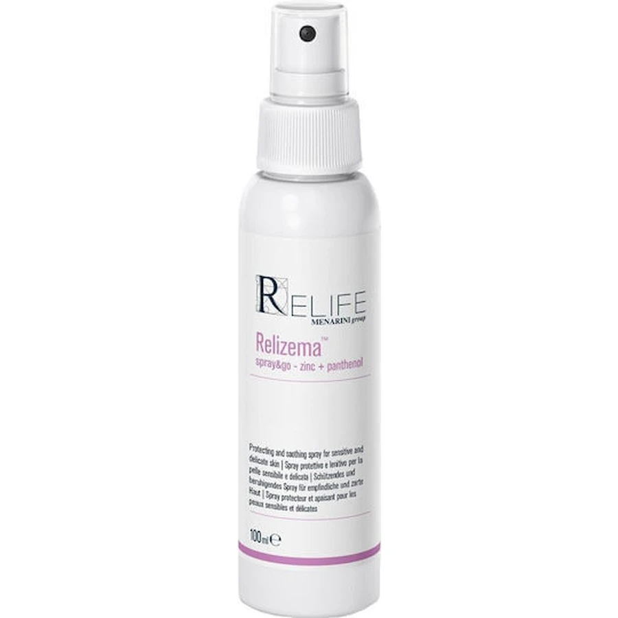 Menarini Relife Relife Relizema Spray & Go Zinc & Pantenol Spray Curativo 100ml