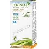 Organic Internal Pads with applicator Superplus, 14 pieces, Masmi