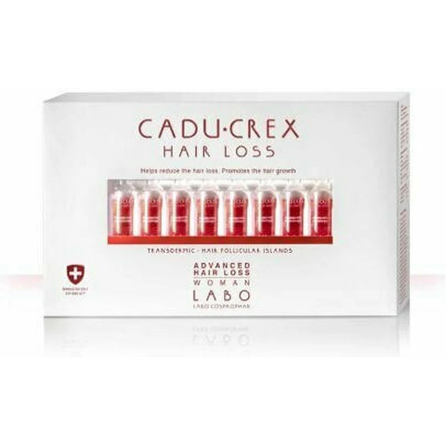 Labo Crescina Caducrex Caducrex Advanvced Ampolla contra la caída del cabello para mujer 20x3,5ml