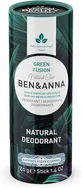 Ben & Anna Green Fusion Natural Deodorant Natürlicher Deodorant Stick Aluminiumfrei 40gr