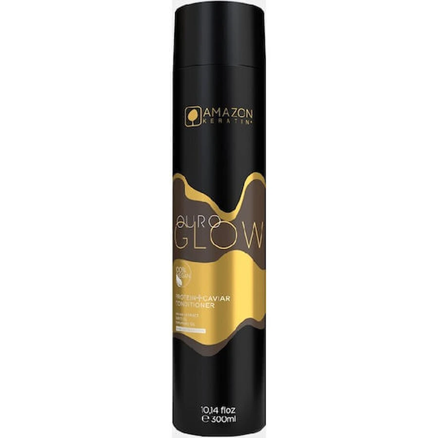 Amazon Keratin Ouro Ouro Glow Protein Kaviar Kaviar Farbe Wartung Conditioner für gefärbtes Haar 300ml