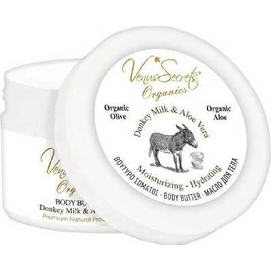 Venus Secrets Moisturizing Body Butter with Donkey Milk for Dry Skin 280ml