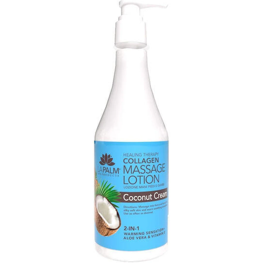 La Palm Healing Therapy Massage Loțiune hidratant pentru corp cu Aromă Nucă de cocos 240gr