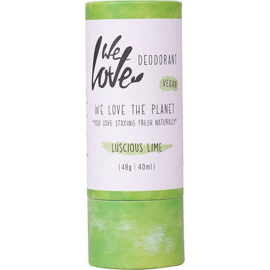 We Love The Planet Déodorant Lime Luscious Déodorant Stick Naturel Lime Luscious Sans Aluminium 48gr