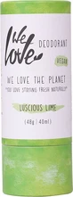 We Love The Planet Lime Luscious Deodorant Lime Luscious Natural Deodorant Stick Aluminium Free 48gr