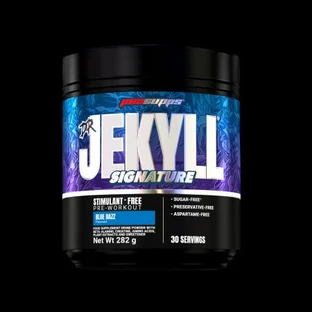 Dr. Jekyll Signature koffeinfreies Pre-Workout, Blue Razz, 282 g, Prosupps