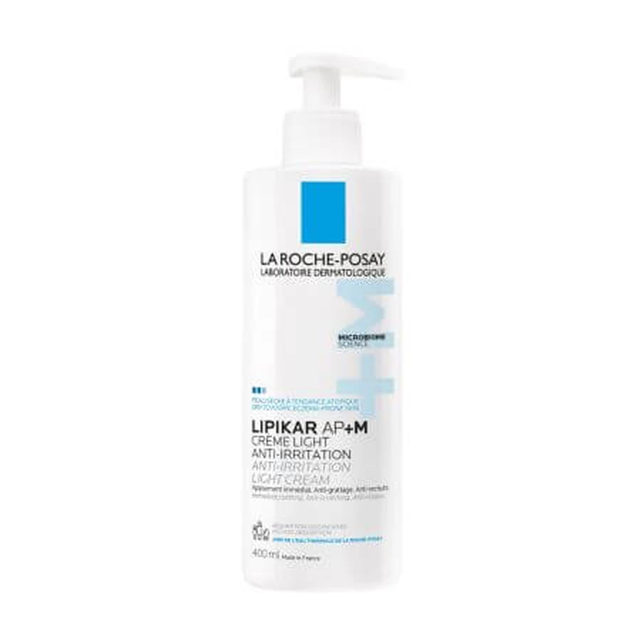 Drievoudige crème Lipikar Light AP+M, 400 ml, La Roche Posay