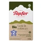 Follow-on milk Bio 2, 6 months, 600 g, Topfer