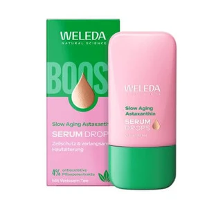 Anti-Ageing Serum Drops Slow Ageing Astaxanthin Booster Drops, 30 ml, Weleda