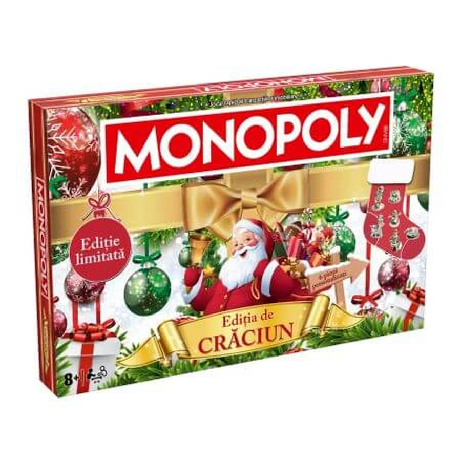 Monopolyspel - Kersteditie, 8 jaar+, Hasbro