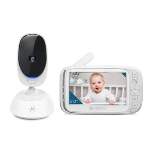 Baby video baby monitor, White, VM75, Motorola