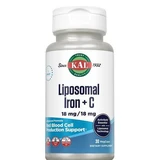 Liposomales Eisen + C, 18 mg, 30 Kapseln, Kal