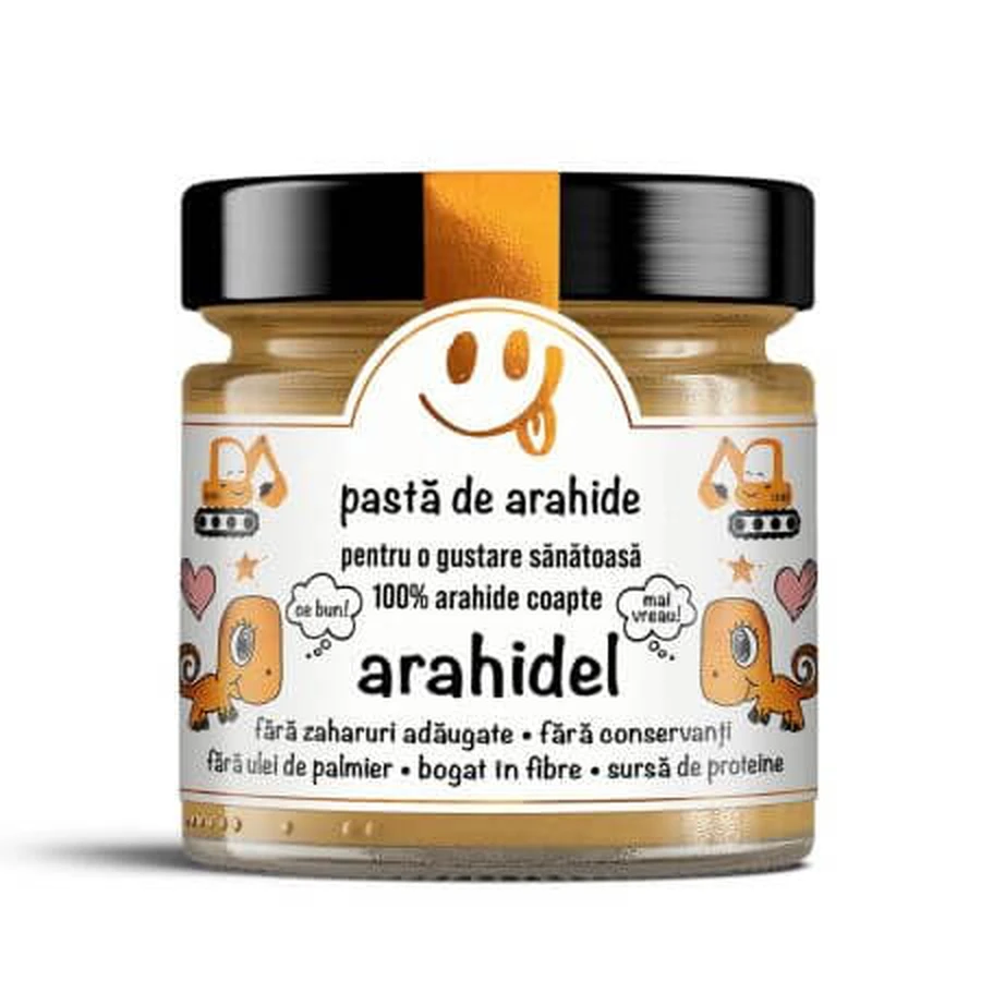 Pâte d'arachide Arahidel Secretele Evei, 250 g, Laboratoires Remedia