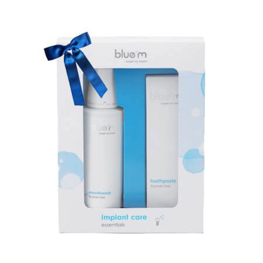 Essential daily care kit, 250 ml + 75 ml, Blue M