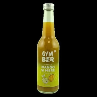 Zumo de Mango y Manzana, 100% natural prensado en frío, 330 ml, Gym Beer