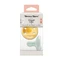 Chupete ortodóntico de silicona, amarillo/verde menta, 0-6 meses, 2 piezas, Tommee Tippee