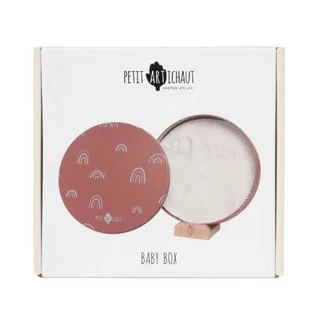 Rainbow Terracotta, Petit Artichaut Baby Footprint Kit Box