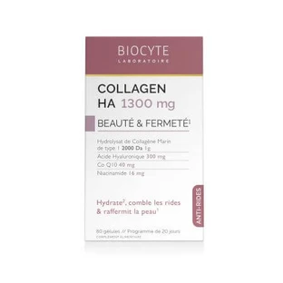 Collagen HA, 1300 mg, 80 capsules, Biocyte