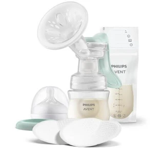 Extractor de leche manual Essential Avent, SCD417/20, Philips