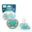 Philips Avent Ultra Air Pacifier Philips Avent, Blue/Green, 6-18 months, SCF087/10, 2 pieces, Philips