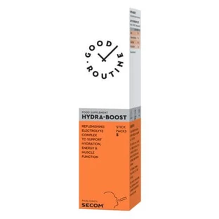 Hydra-Boost, frambozensmaak, 5 sachets x 50 ml, Good Routine