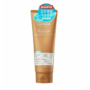 Shampooing contre la chute des cheveux à la caféine et aux protéines végétales Caféine, 200 ml, Orjena