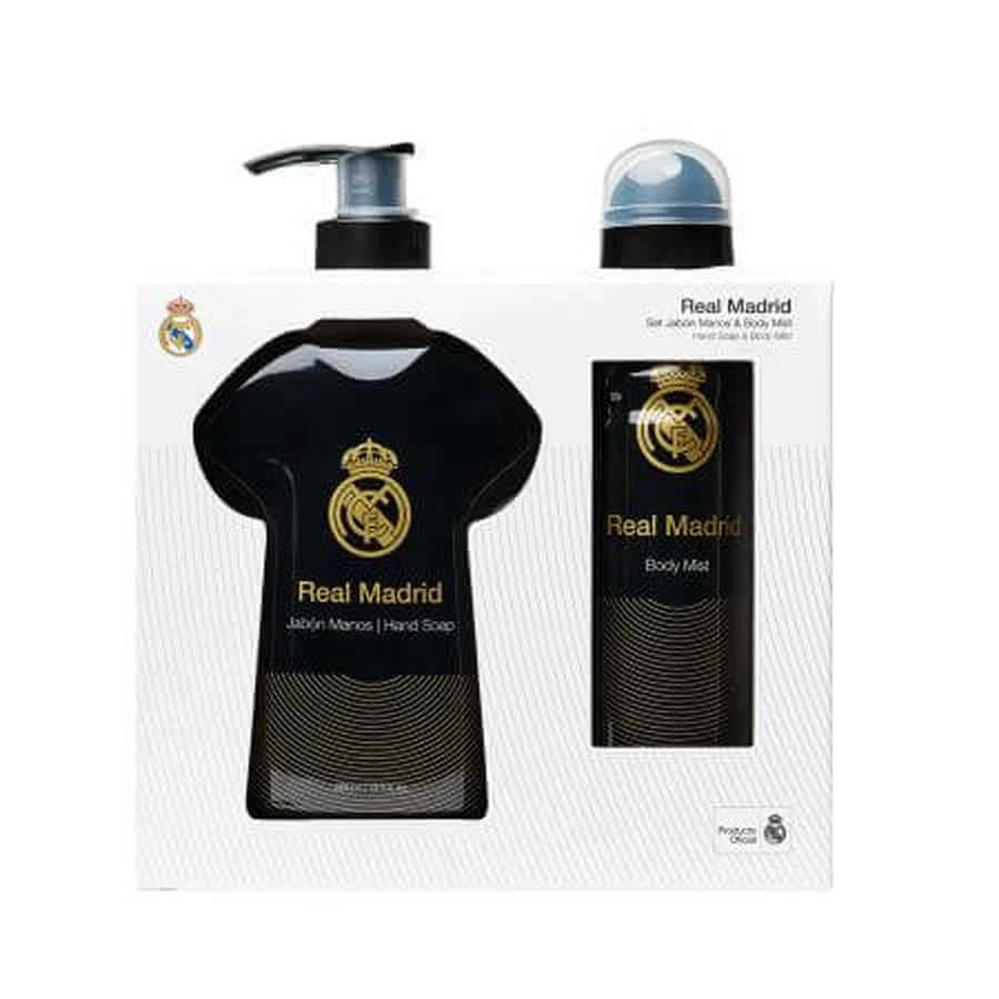 Herenset met vloeibare zeep en bodyspray, Real Madrid