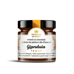 Creme mit Schokolade und Haselnüssen aus Piemont, Gianduia, 250 g, Ramona's Secrets