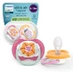 Sucette Philips Avent Ultra Air Sucette Philips Avent Ultra Air, gargarisme/fleur, 6-18 mois, SCF080/27, 2 pièces, Philips