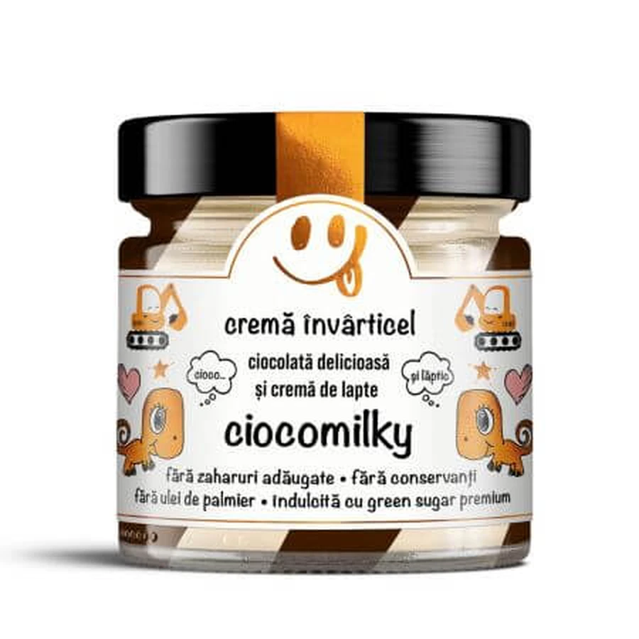 Milk chocolate cream Invarticel Secretele Evei, 250 g, Laboratoarele Remedia
